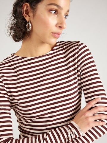 T-shirt 'Lancester' Lollys Laundry en marron