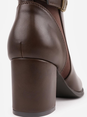 Bottines 'Marron' VERA Collection en marron