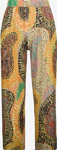 Wide Leg Pantalon Ulla Popken en mélange de couleurs : devant