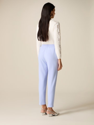 Regular Pantalon oltre en bleu