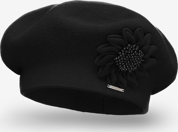 Vivisence Mütze '7048' in Schwarz: Vorderseite