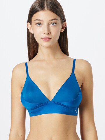 Triangolo Top per bikini 'S Smooth' di SLOGGI in blu: frontale