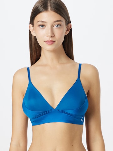 SLOGGI - Top de bikini en azul: frente