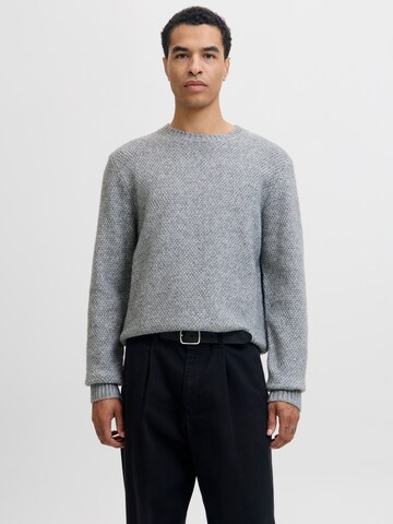 Jack & Jones Premium Sweater in Grey: front