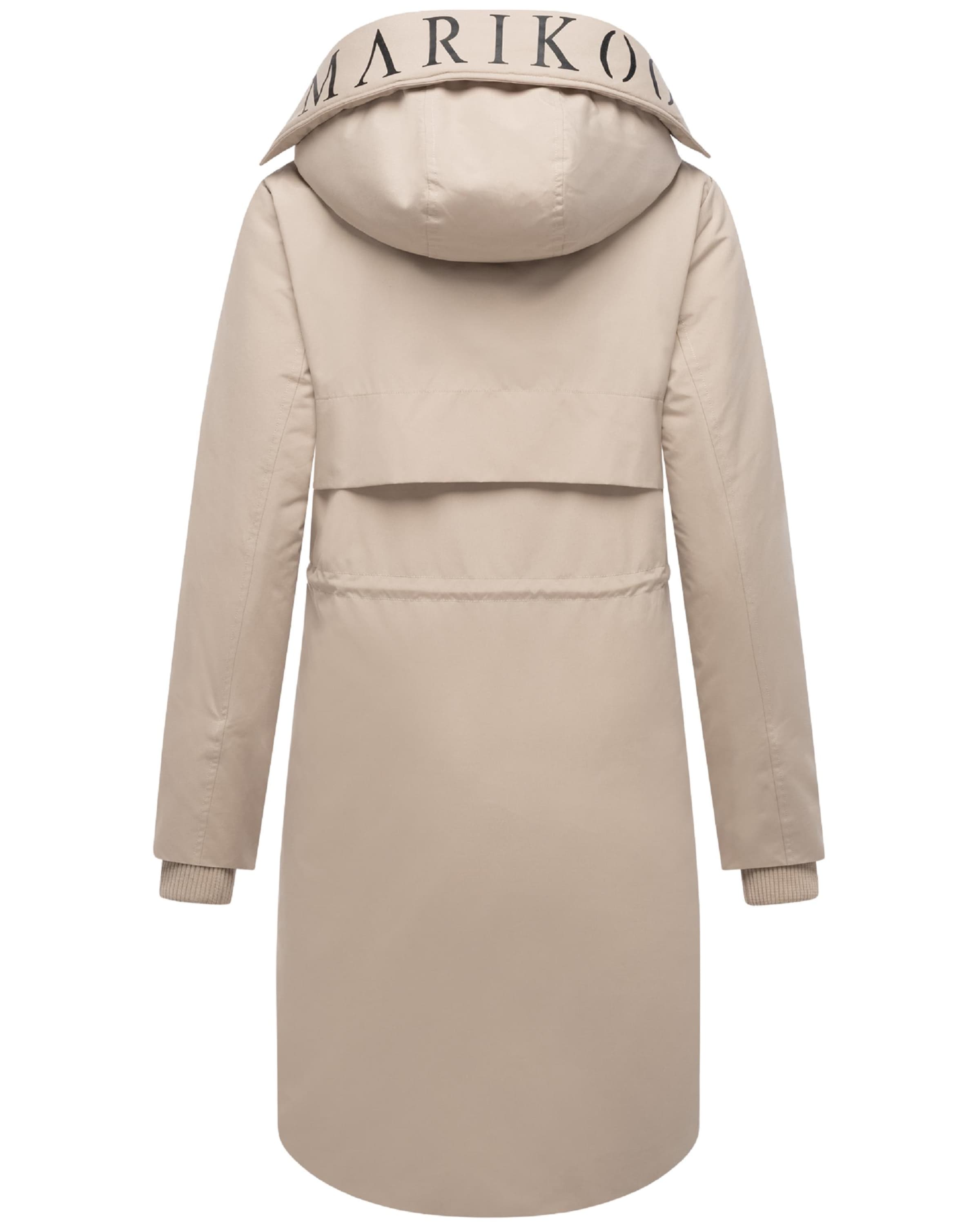 MARIKOO Wintermantel &#x27;Anoukaa 16&#x27; in Beige