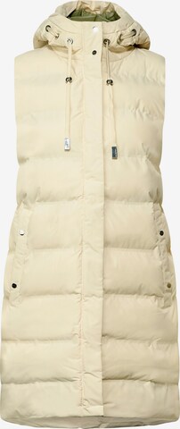 STREET ONE Bodywarmer in Beige: voorkant