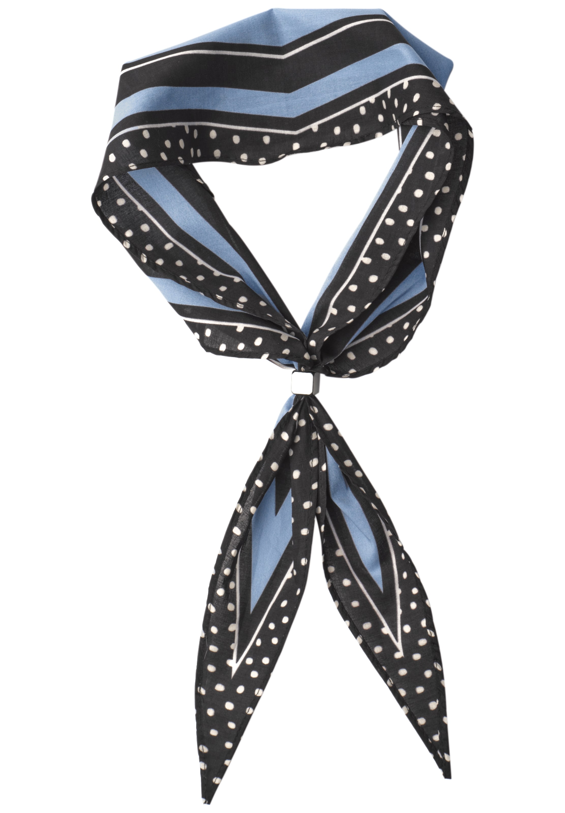 STREET ONE Bandana in Blue: front
