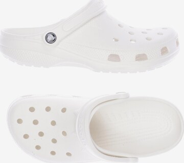 Crocs Sandals & Slippers in 41 in White: front