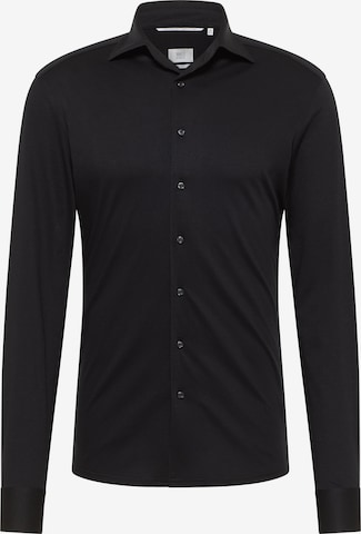 ETERNA Overhemd in Zwart: voorkant