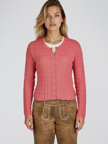 Cardigan 'Hummeltal' SPIETH & WENSKY en rouge : devant