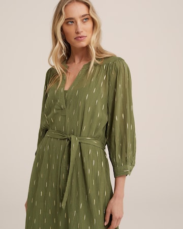 WE Fashion Kleit, värv roheline