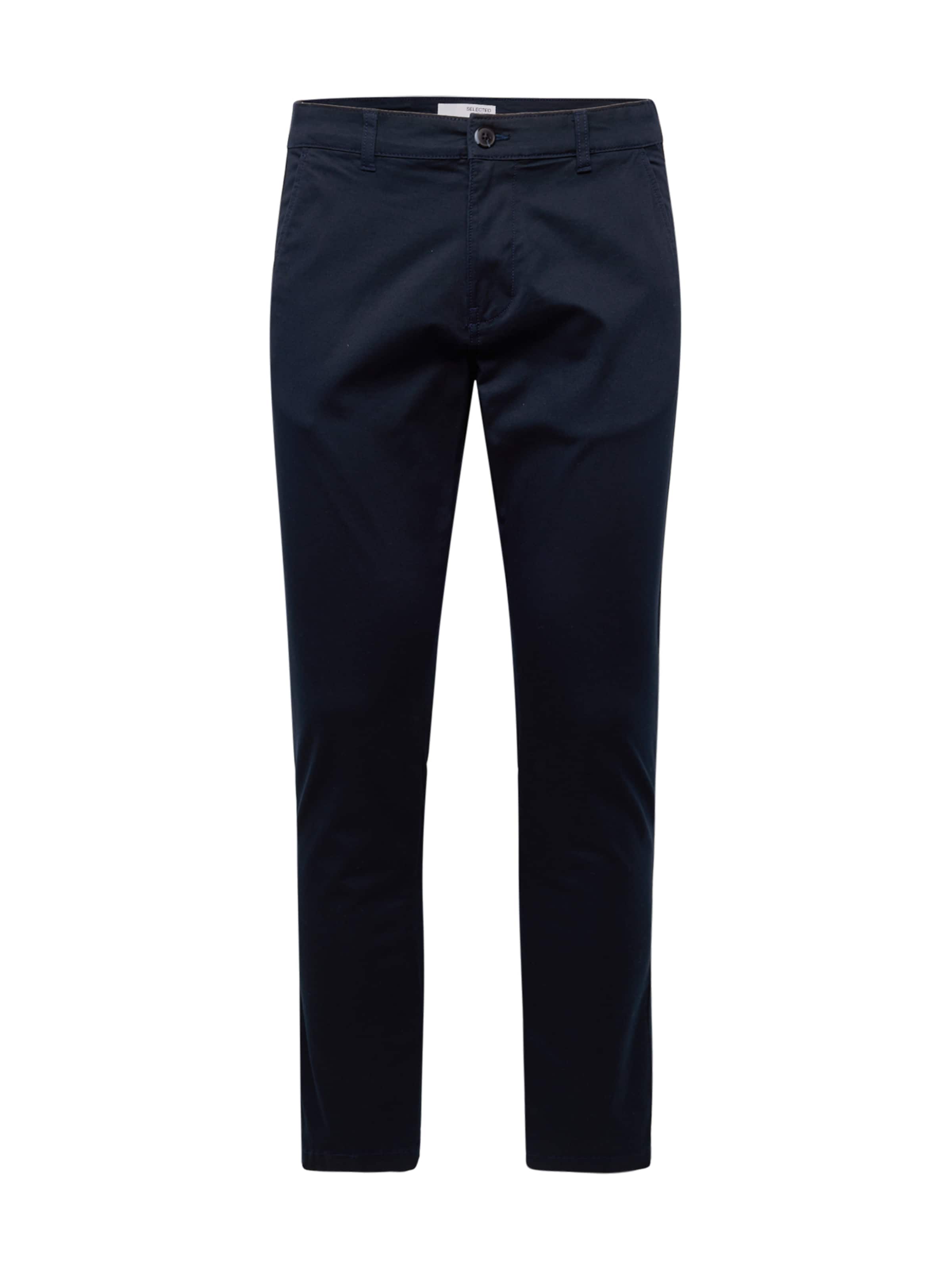 regular Pantaloni chino 'DAN ' di SELECTED in blu: frontale