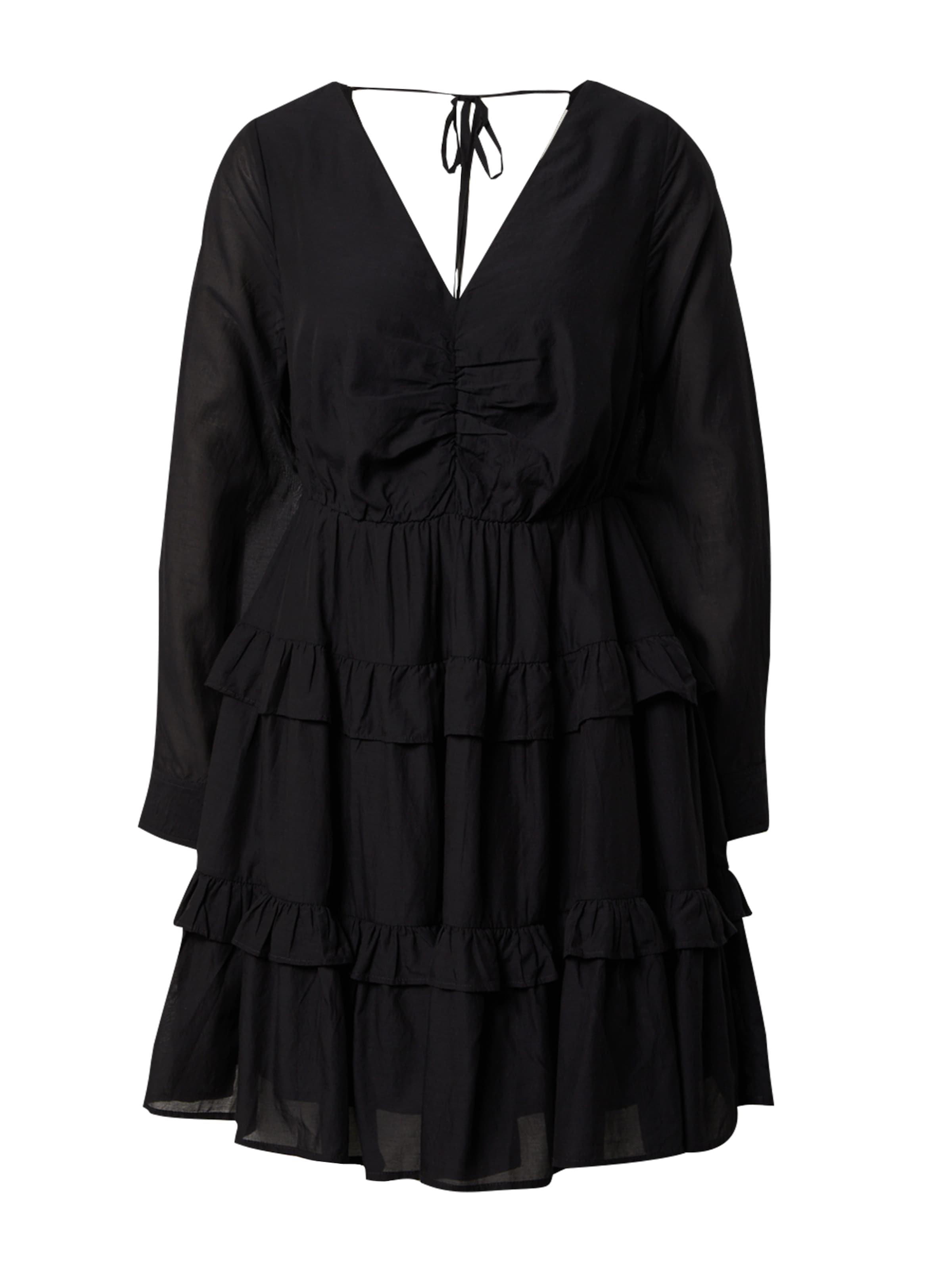 Guido Maria Kretschmer Women Φόρεμα σε μαύρο: μπροστά