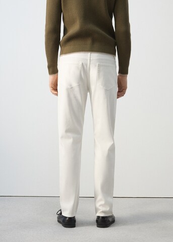 MANGO MAN Regular Jeans 'Patrickc' in White