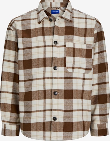 JACK & JONES - Ajuste regular Camisa 'RICK' en marrón: frente