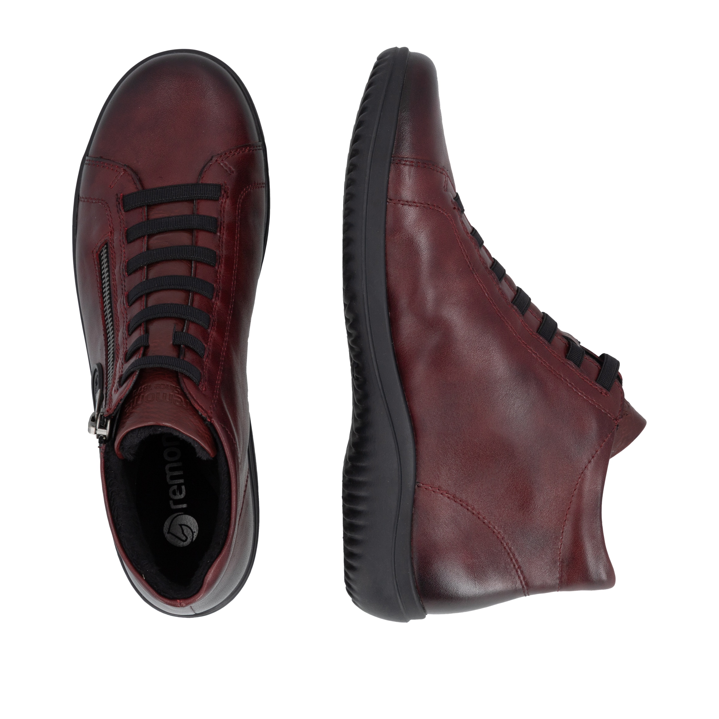Bottines REMONTE en rouge