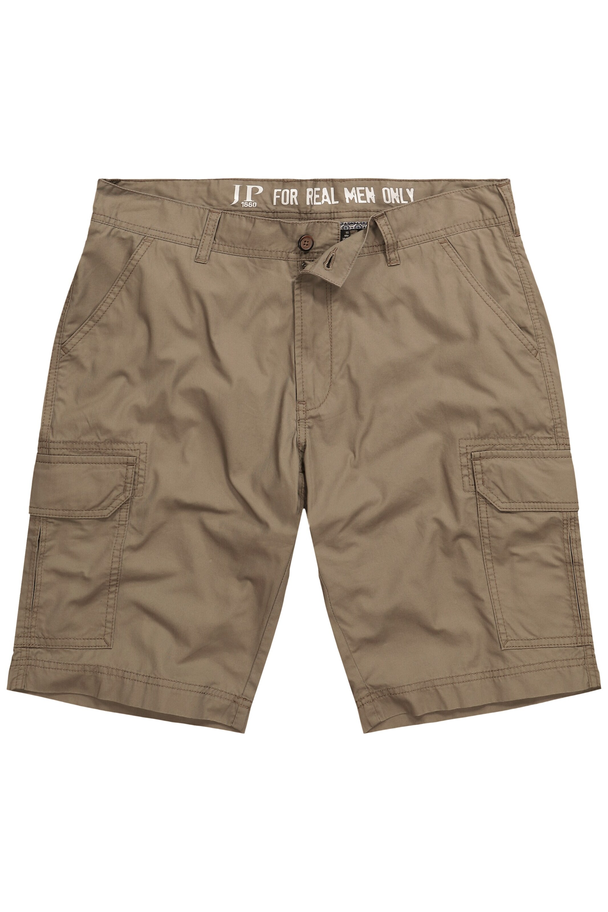 JP1880 Regular Cargobroek in Groen: voorkant