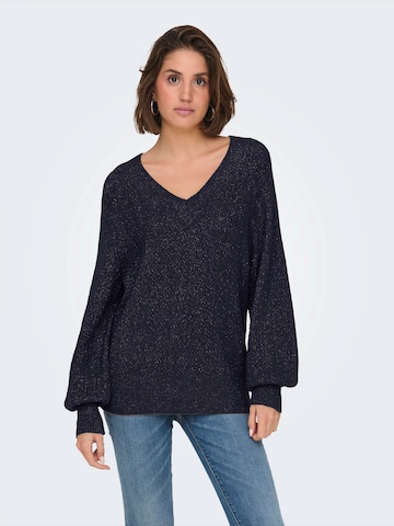 ONLY Pullover in Blau: Vorderseite