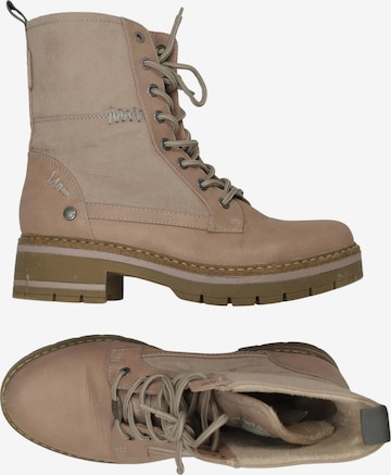 BENCH Stiefelette 38 in Pink: Vorderseite