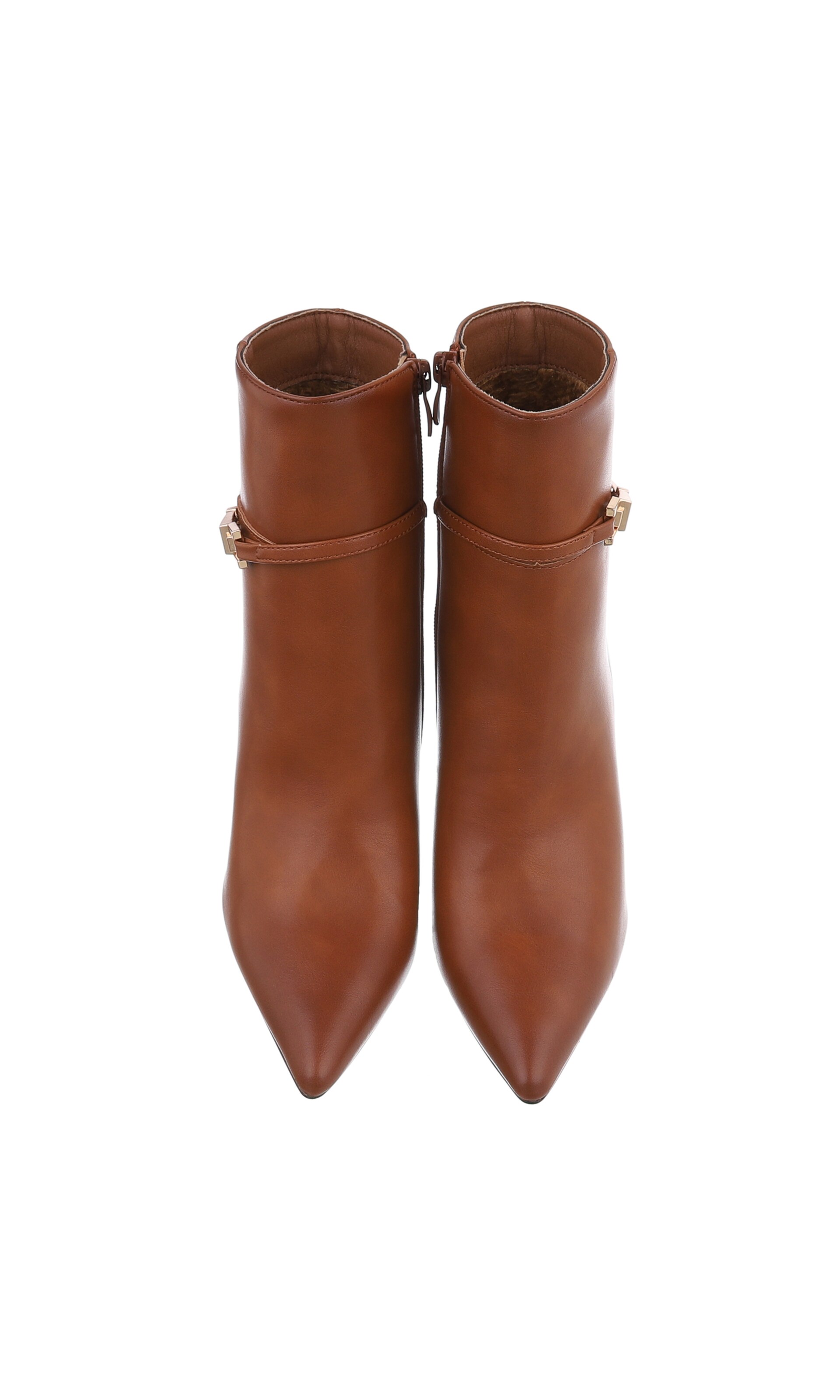 Ital-Design Stiefelette in Beige