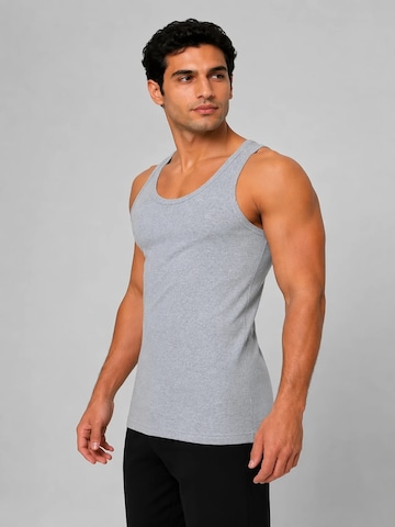 Maglietta intima 'Herren Unterhemden Tom' di LOREZA in grigio