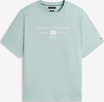 Tommy Hilfiger Big & Tall Shirt in Groen: voorkant