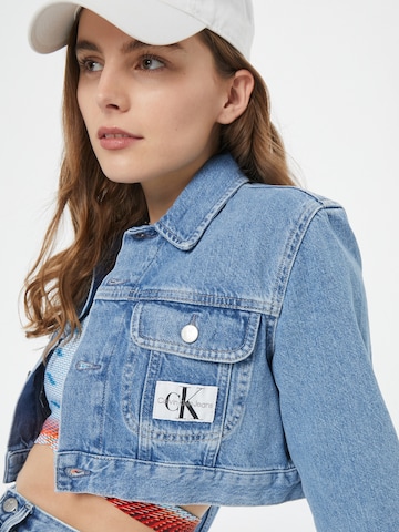 Calvin Klein Jeans Демисезонная куртка в Синий