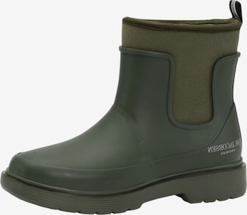 Bottes en caoutchouc 'RUBAIR11' ILSE JACOBSEN en vert : devant