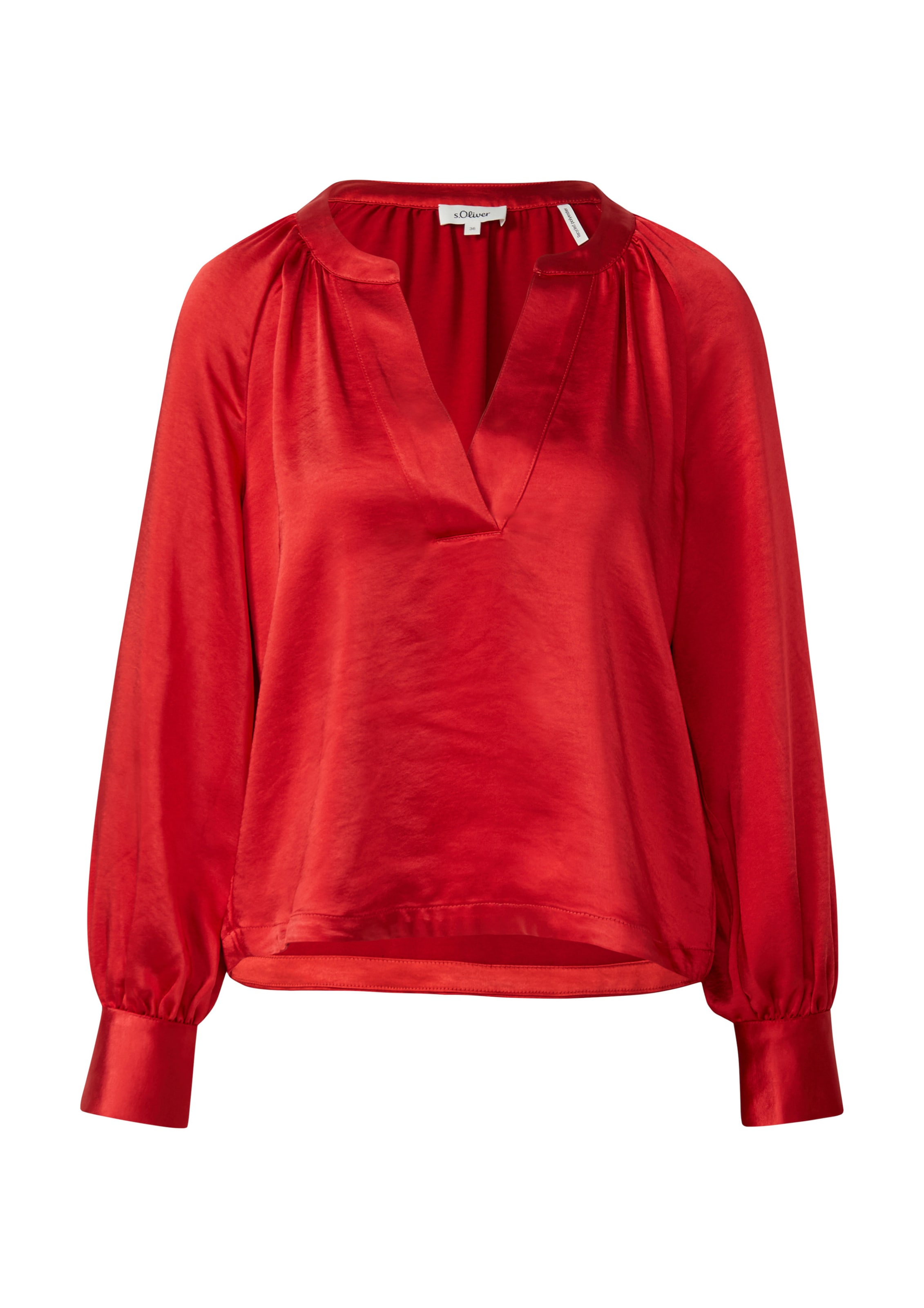 s.Oliver Blouse in Red: front