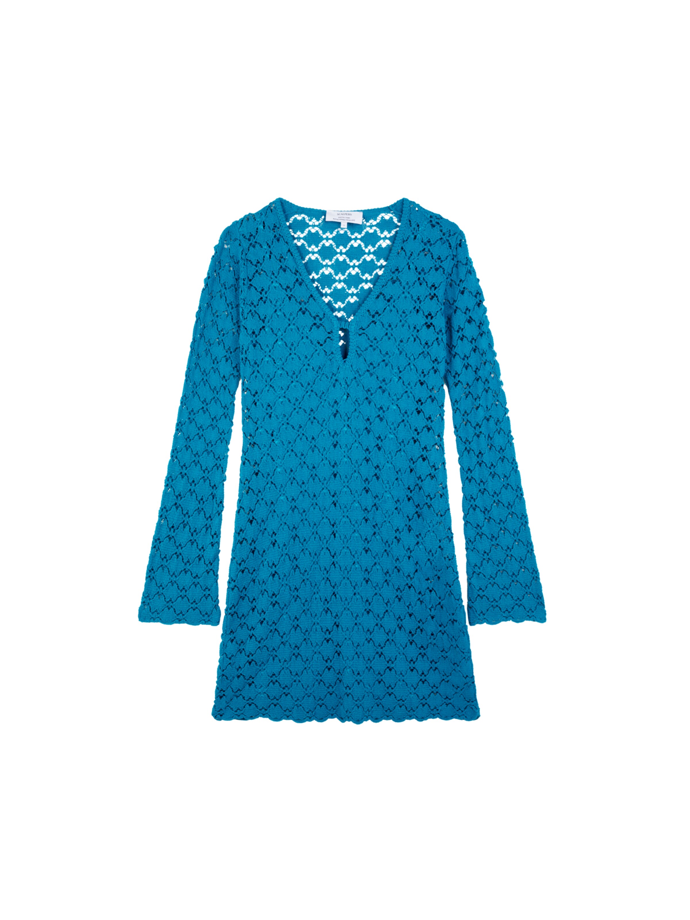 Scalpers Dress ' ' in Blue: front