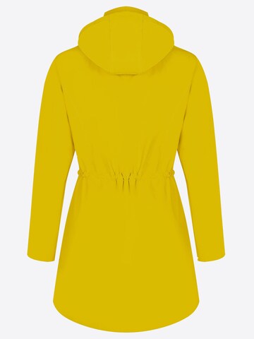 ATLASLAVA Outdoormantel 'ATLASLAVA Damen Regenjacke Lang'‌‌‌‌ in Gelb
