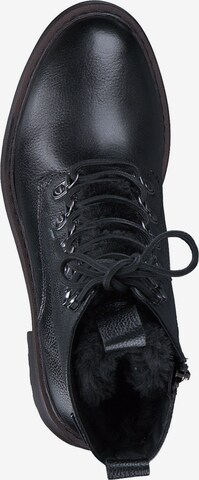 TAMARIS - Botines con cordones en negro