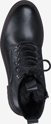 TAMARIS Lace-Up Ankle Boots in Black