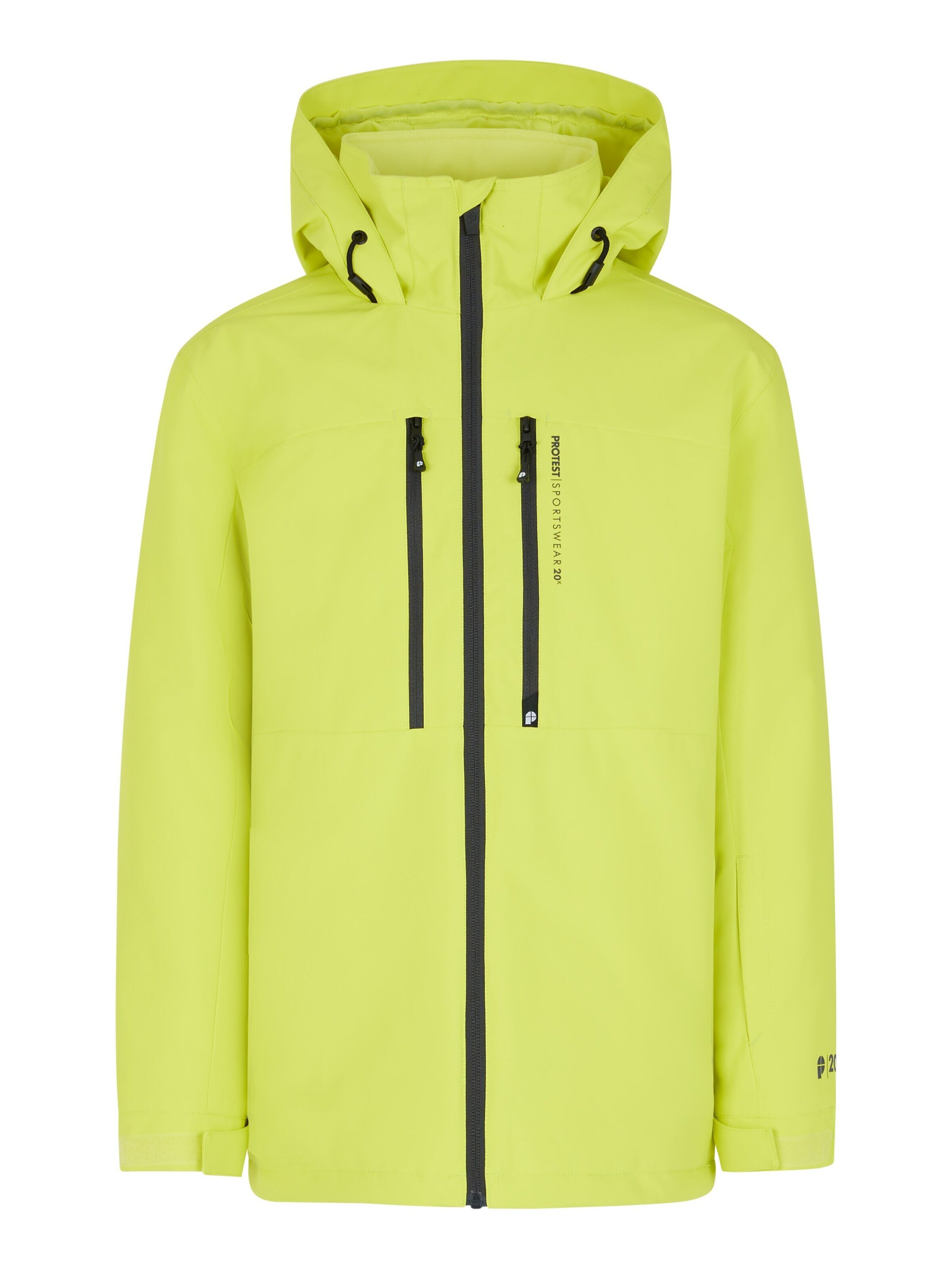 PROTEST Athletic Jacket 'PRTFLYNTY JR' in Green: front