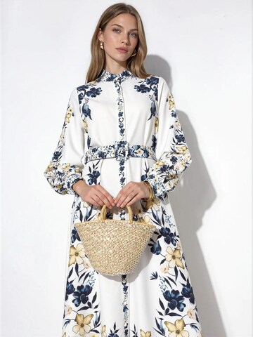 Abito camicia di MSN Collection in bianco