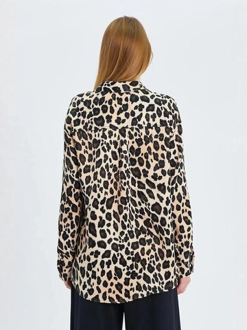 Camicia da donna di MixRay in beige