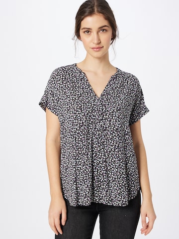 ESPRIT - Blusa en negro: frente