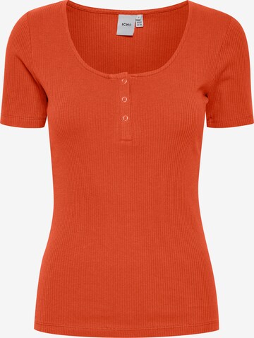 ICHI T-Shirt in Orange: predná strana