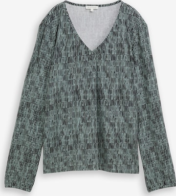 T-shirt TOM TAILOR en vert : devant