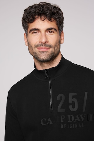 CAMP DAVID Sweatshirt in Schwarz