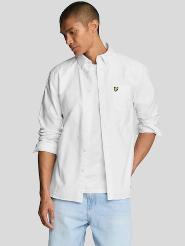 Lyle & Scott Regular Fit Hemd‌‌‌‌‌‌‌‌‌‌ in Weiß: Vorderseite