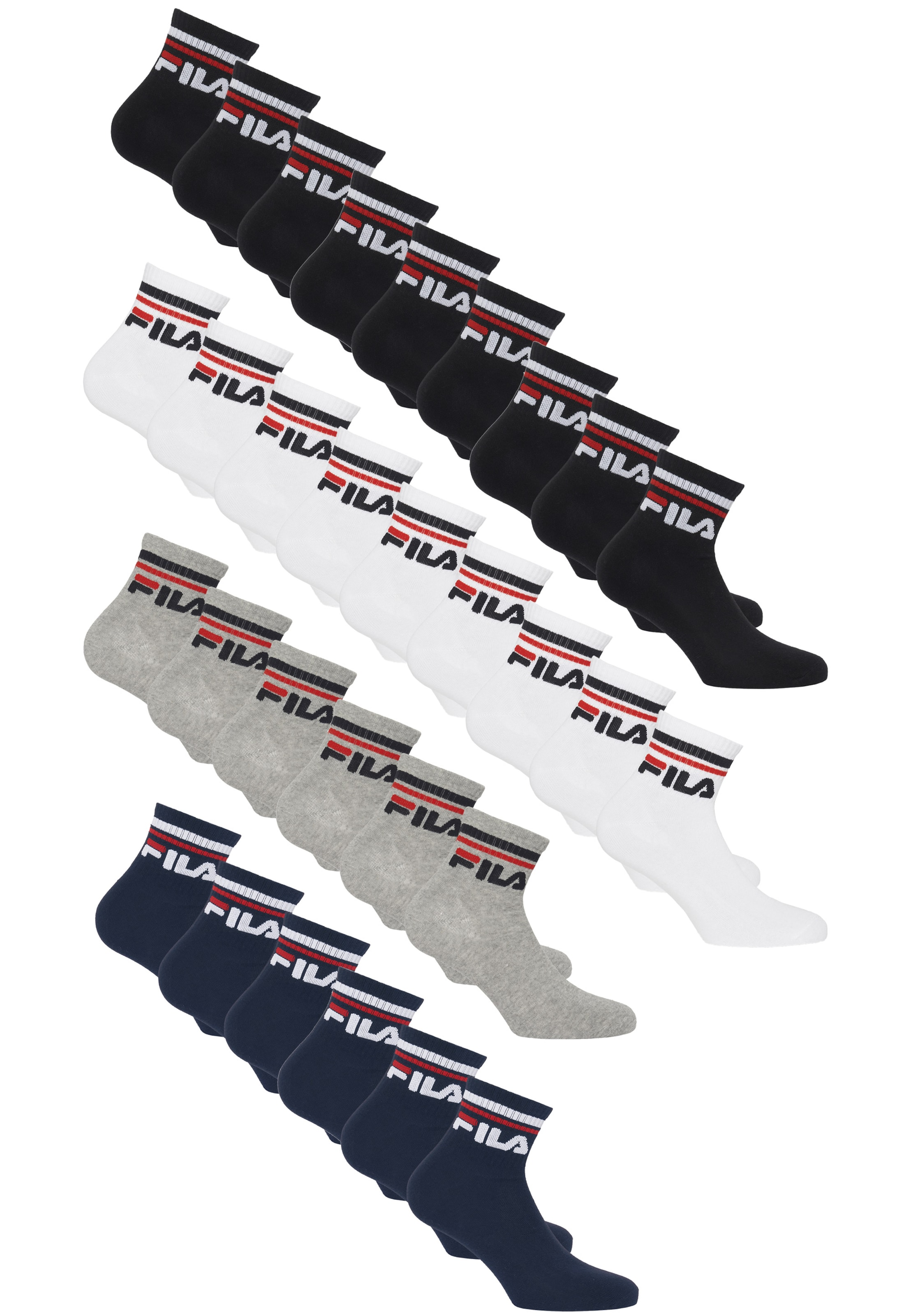 FILA Socken 30er Pack in Blau: Vorderseite