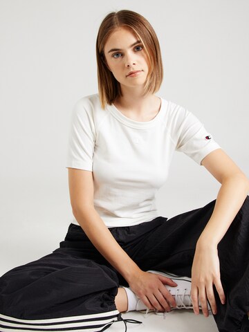 Maglietta di Champion Authentic Athletic Apparel in bianco: frontale