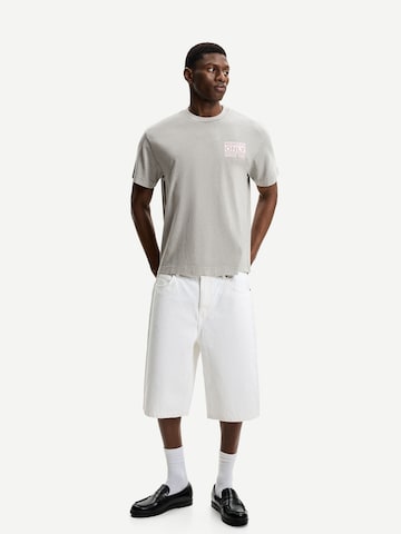 Bershka Shirt in Grijs