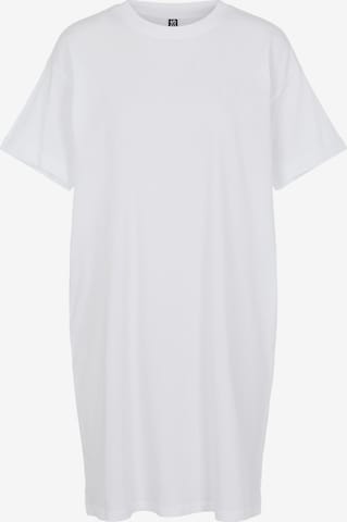 PIECES Obleka 'Ria' | bela barva: sprednja stran