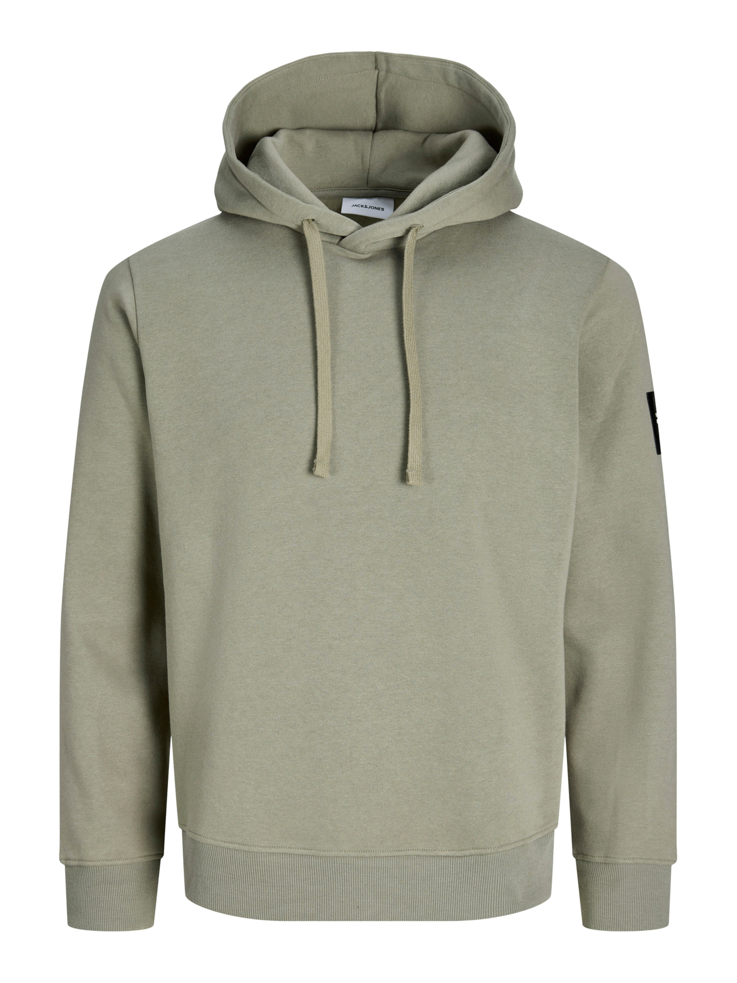 JACK & JONES Sweatshirt 'JJCLEVELAND' i grøn: forside