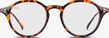Occhiali 'Langevin BlueLight' di TWIG Concept Milano in marrone: frontale