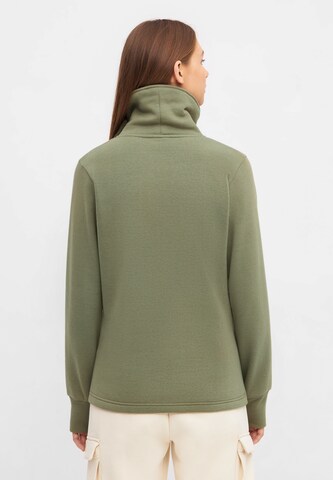 BENCH Sweatjacke in Grün