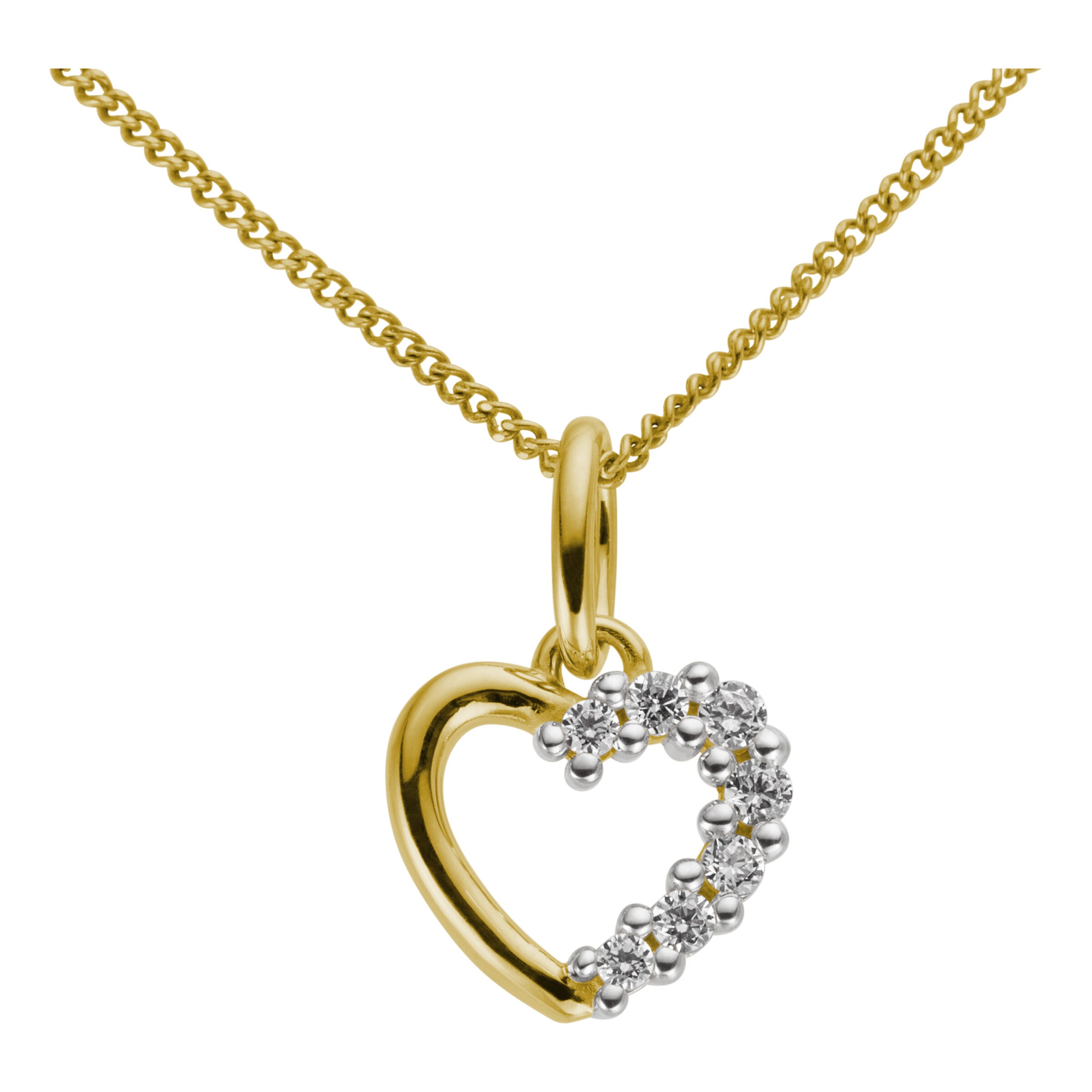 FIRETTI Anhänger in Gold: Vorderseite