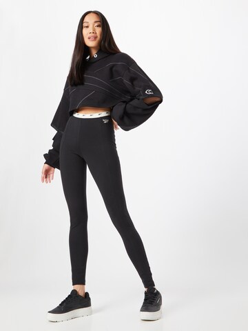 Reebok Skinny Leggings in Schwarz